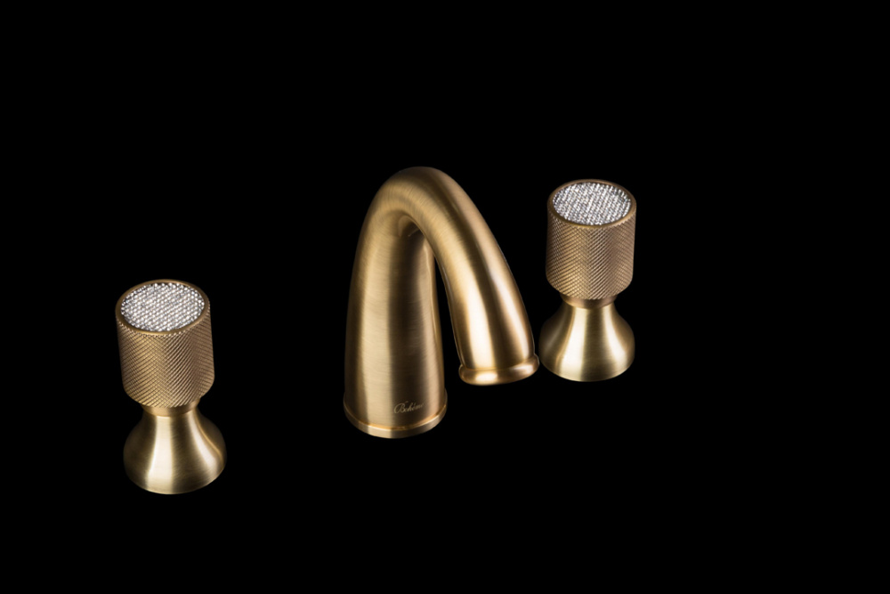Смеситель для умывальника Boheme Royal Cristal (317-Royal/CRST)
