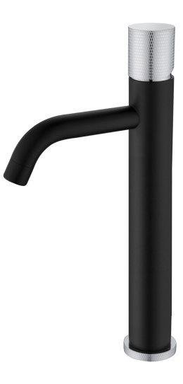Смеситель для умывальника Boheme Stick (122-BCR.2) черный