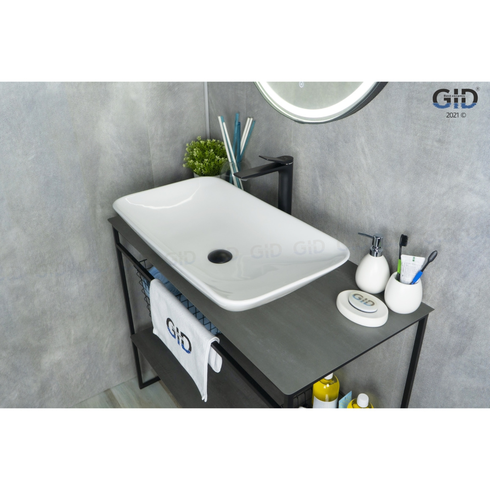 Раковина накладная Gid N9122