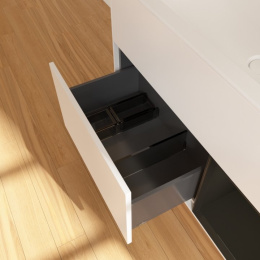 Villeroy Boch Finion G040PHMT Тумба под раковину 996х498 мм (glossy black/white matt)