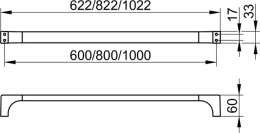 Фото Полотенцедержатель Keuco Edition 11 11101050600