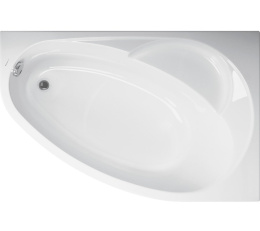 Фото Акриловая ванна 150x100 Vagnerplast (VPBA151FLA3PX-04), асимметричная