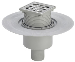 Фото Сифон для душевого трапа Viega Advantix (556914) серый