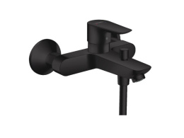 Фото Смеситель для ванны и душа Hansgrohe Talis E (71740670) черный матовый
