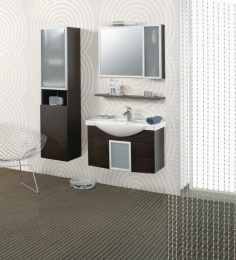 Фото Ideal Standard Motion W5504CT зеркало для ванной 110 см, цвет венге