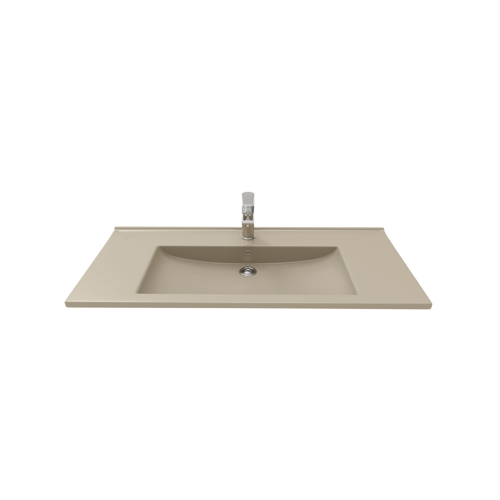 CREAVIT Раковина SU100.F  меб.(45*100 см) КАПУЧИНО SU100-00CM00E-0000 (SU100.F0000)