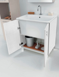 Комплект для постирочной 60х50см Kerasan Aquadom 9166K3*1