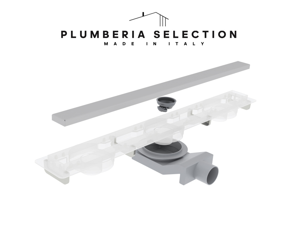 Душевой трап Plumberia Selection PSM MODULAR PSM80MT