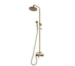 Комплект для душевой (без излива) душ "Цветок" Bronze de Luxe WINDSOR (10118/1F)