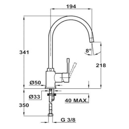 Teka SP 995 55995020T Смеситель для мойки