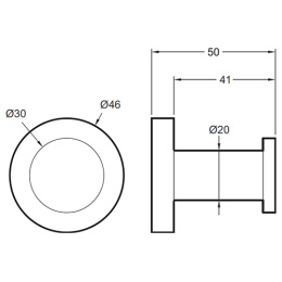 Фото Крючок настенный Jacob Delafon Classique хром E77826-CP