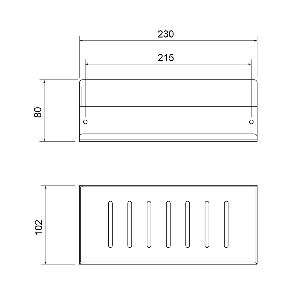 Фото Полка Timo Luiro 18579/03 черный