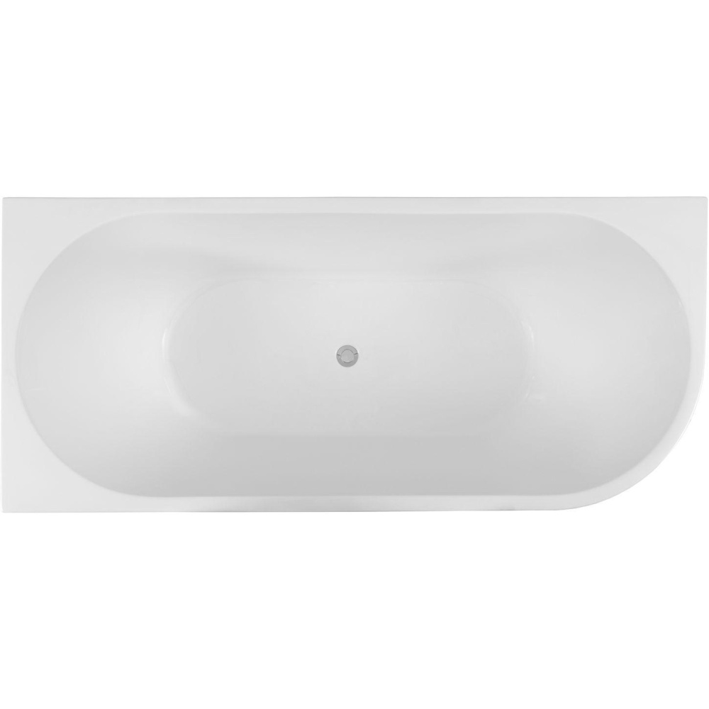 Акриловая ванна 180x80 Aquanet (00260054), асимметричная