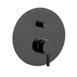 Смеситель для ванны Cisal Less New LN00210040, черный