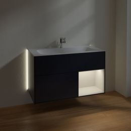 Villeroy Boch Finion G040GJHG Тумба под раковину 996х498 мм (light grey matt/midnight blue matt)