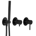 Смеситель для душа Remer X Style X97D2PWBNO, черный матовый