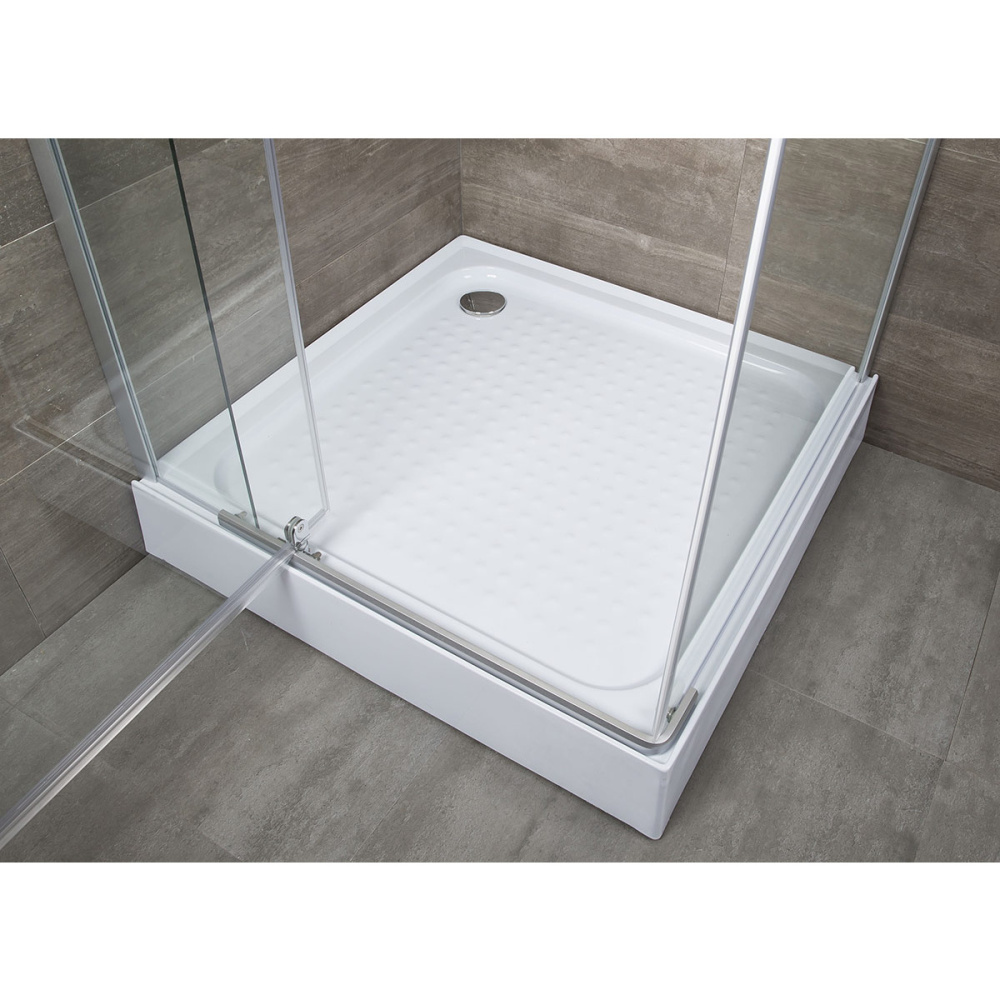 Поддон Erlit Comfort ER100 Hнизкий прямоугольный 100ABS в сборе