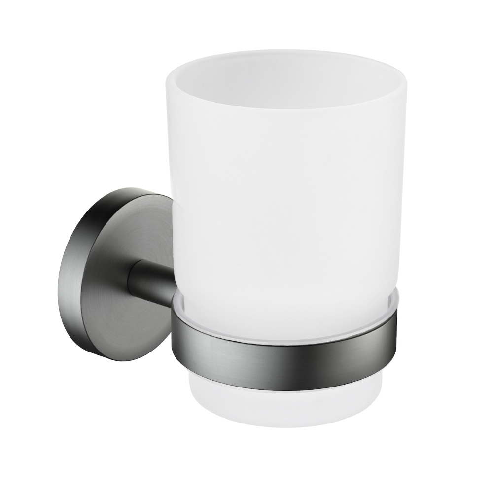 Фото Стакан для зубных щеток Timo Saona 13031/18 черное золото