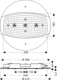 Душевая система Hansgrohe Raindance (28403000) хром