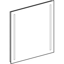 Geberit Option 500.586.00.1 Зеркало, с подсветкой