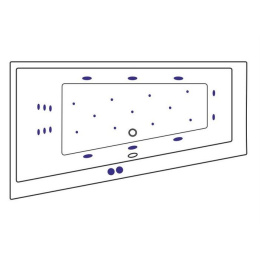 Фото Excellent Sfera WAEX.SFL17.ULTRA Ванна 170x100 L "ULTRA" (хром)