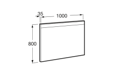 Зеркало с подсветкой Roca Prisma (812266000)