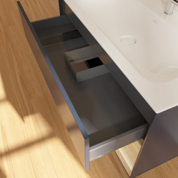 Villeroy Boch Finion F040PCHG Тумба под раковину 996х498 мм (oak veneer/midnight blue matt)