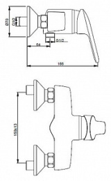 Смеситель Ideal Standard Playa B9294AA для душа
