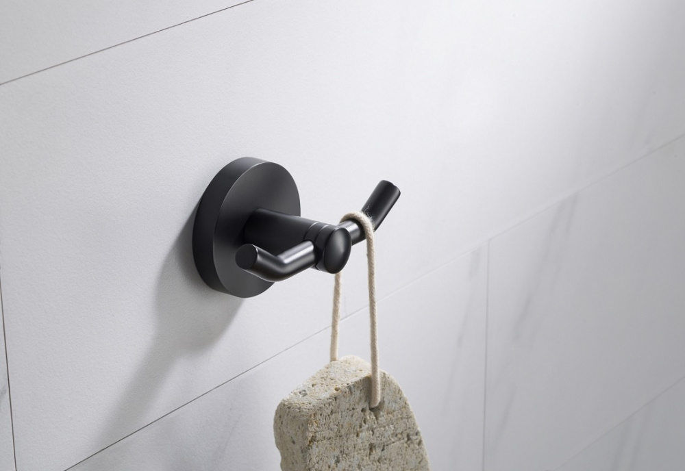 Фото Крючок двойной Timo Saona 13012/03 черный