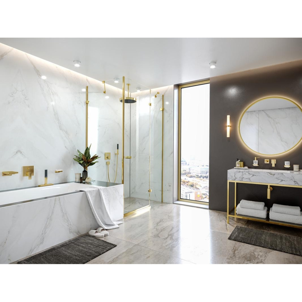 Ручной душ Hansgrohe Rainfinity (26866990) цвет - полированное золото