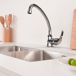 Фото Смеситель для кухни Paini Jolly 69CR592ZLMKM хром