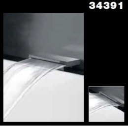 Фото Излив для ванны Gessi Cascata (34391#031) хром