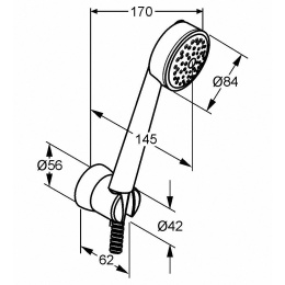 Душевой гарнитур Kludi Zenta (6065005-00)