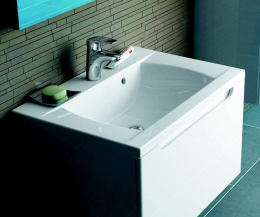 Фото Тумба с раковиной Ravak Classic (X000000349+XJD01170000+X070080), белый