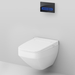 Инсталляция + унитаз + клавиша Am.Pm Inspire 2.0 (IS450A38.CCC50A) синий