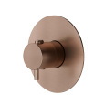 Наружная часть для термо смесителя Newform X-STEEL 316 (67670EX.59.067) бронза