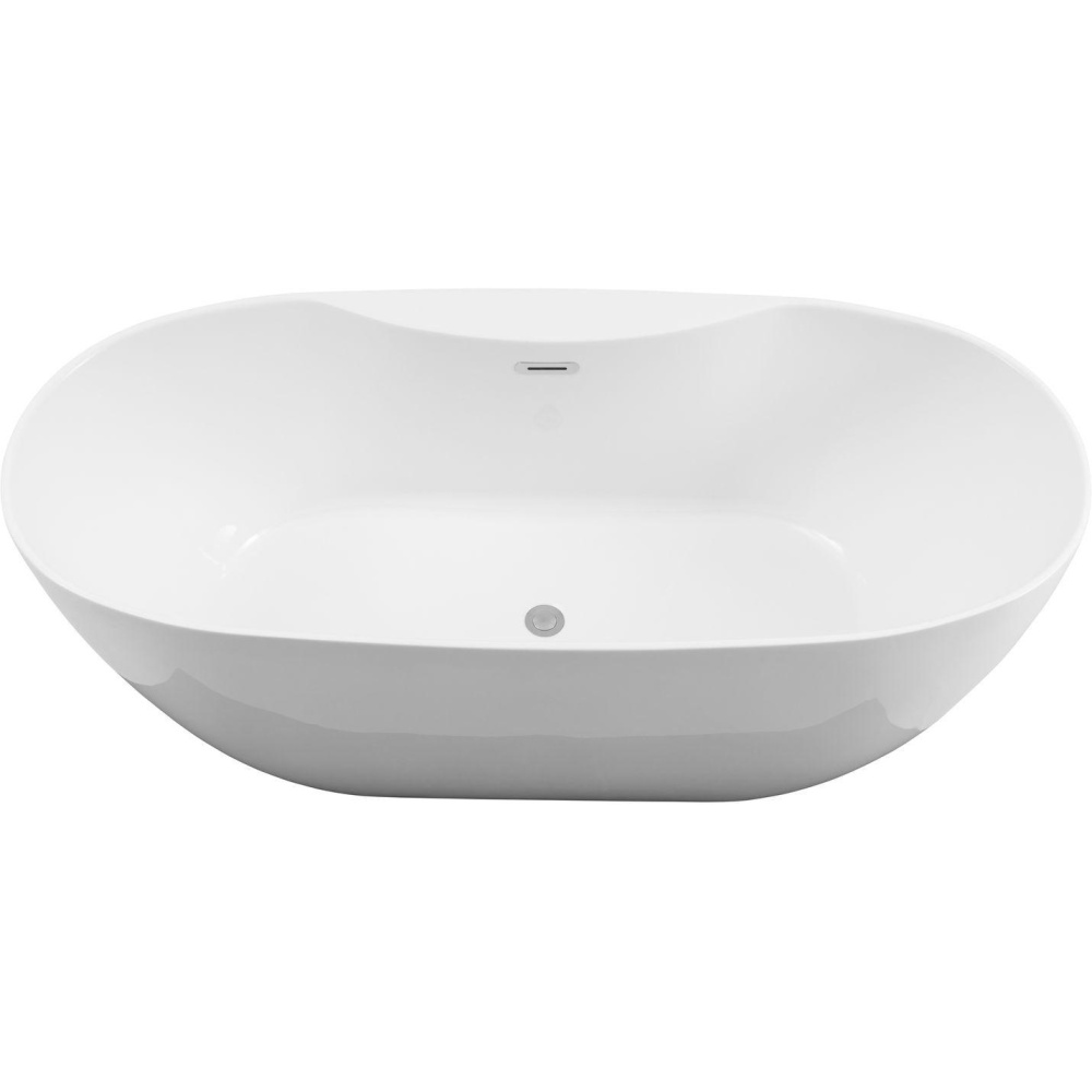 Акриловая ванна 170x78 Aquanet Family Sweet (155778GW) Белый