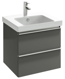 Тумба под раковину Jacob Delafon ODEON UP 60 см, EB878-N14, серый антрацит