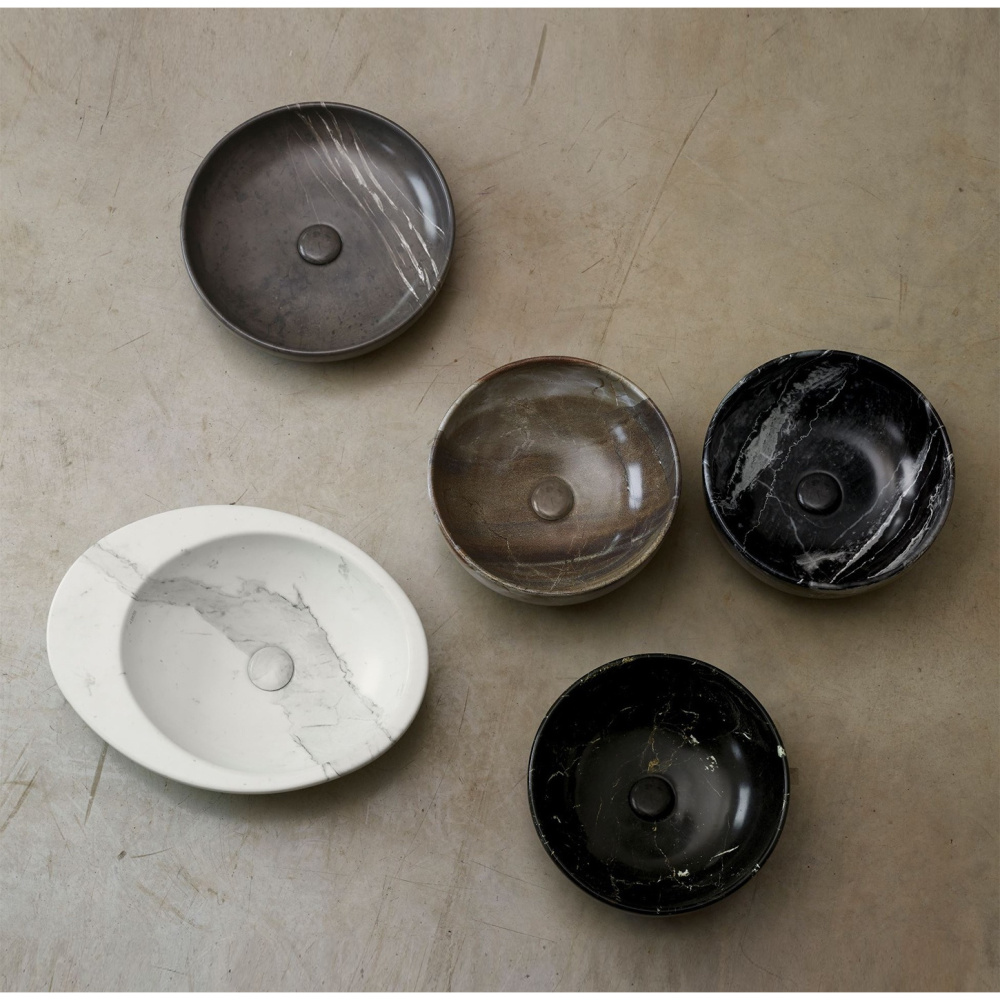 Ceramica CIELO Le Giare LGLA60BP - Раковина накладная на столешницу 60*45 см (Breccia Paradiso)