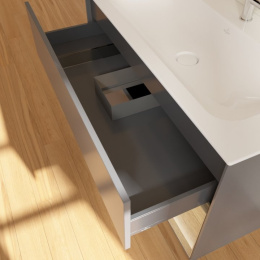 Villeroy Boch Finion G040PCGK Тумба под раковину 996х498 мм (oak veneer/anthracite matt)