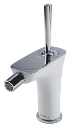 Смеситель для биде Hansgrohe PuraVida (15270400) хром, белый