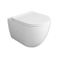 Унитаз подвесной Simas Vignoni (VI28 bianco matt) безободковый, с звукоизоляцией, белый мат