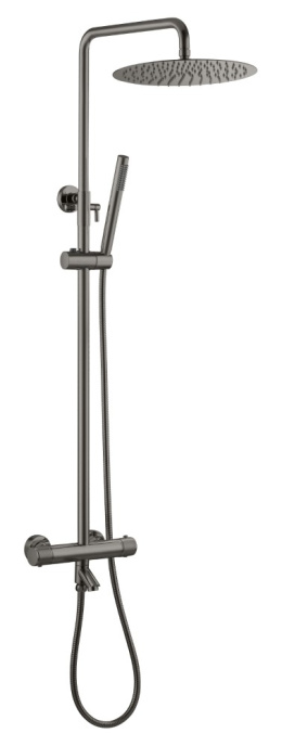 Фото Стойка душевая Boheme Uno (468-T-GM) сталь