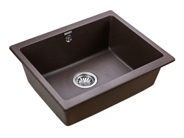 Фото Мойка кухонная 55x46 Paulmark Gera  (PM205546-CO) кофе