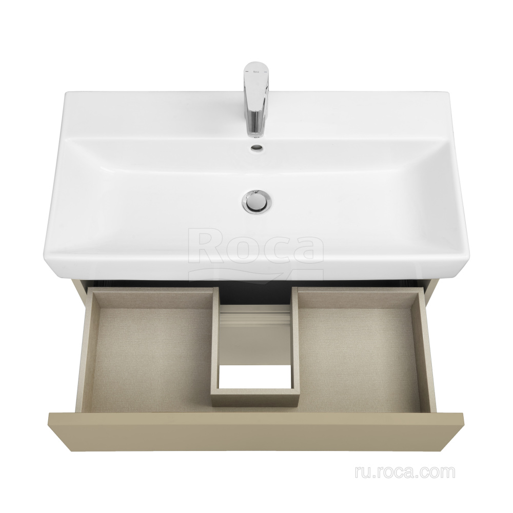 Фото Тумба под раковину Roca Oleta (A857640515) капучино