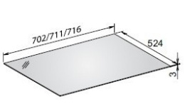 Фото Стеклянная крышка Keuco Edition 11 31322YY9000