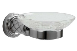 Фото Настенная мыльница Boheme Murano (10903-W-CR)