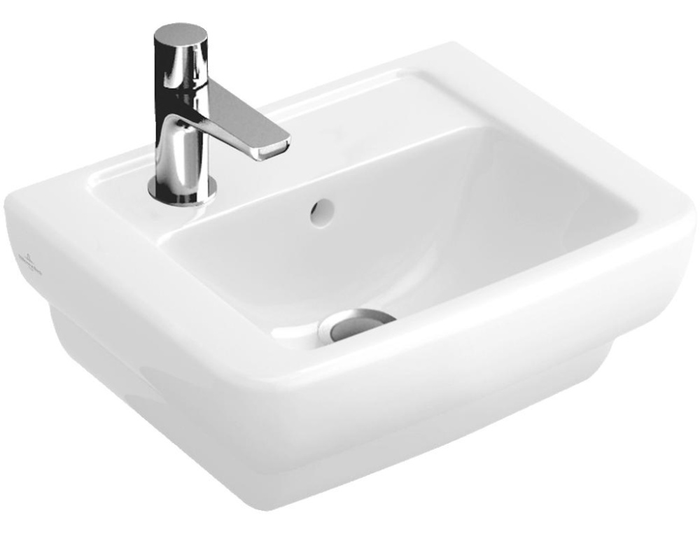 Фото Раковина компактная 73093701 VILLEROY&BOCH SUBWAY 2.0, 370x290 мм