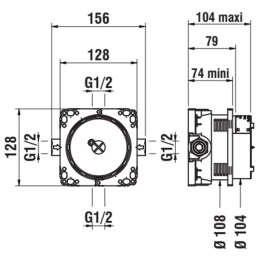 Внутрення часть Laufen HF574037000000