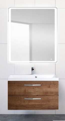 Тумба под раковину BelBagno Aurora AURORA-800-2C-SO-RT подвесная (2 ящ.)
